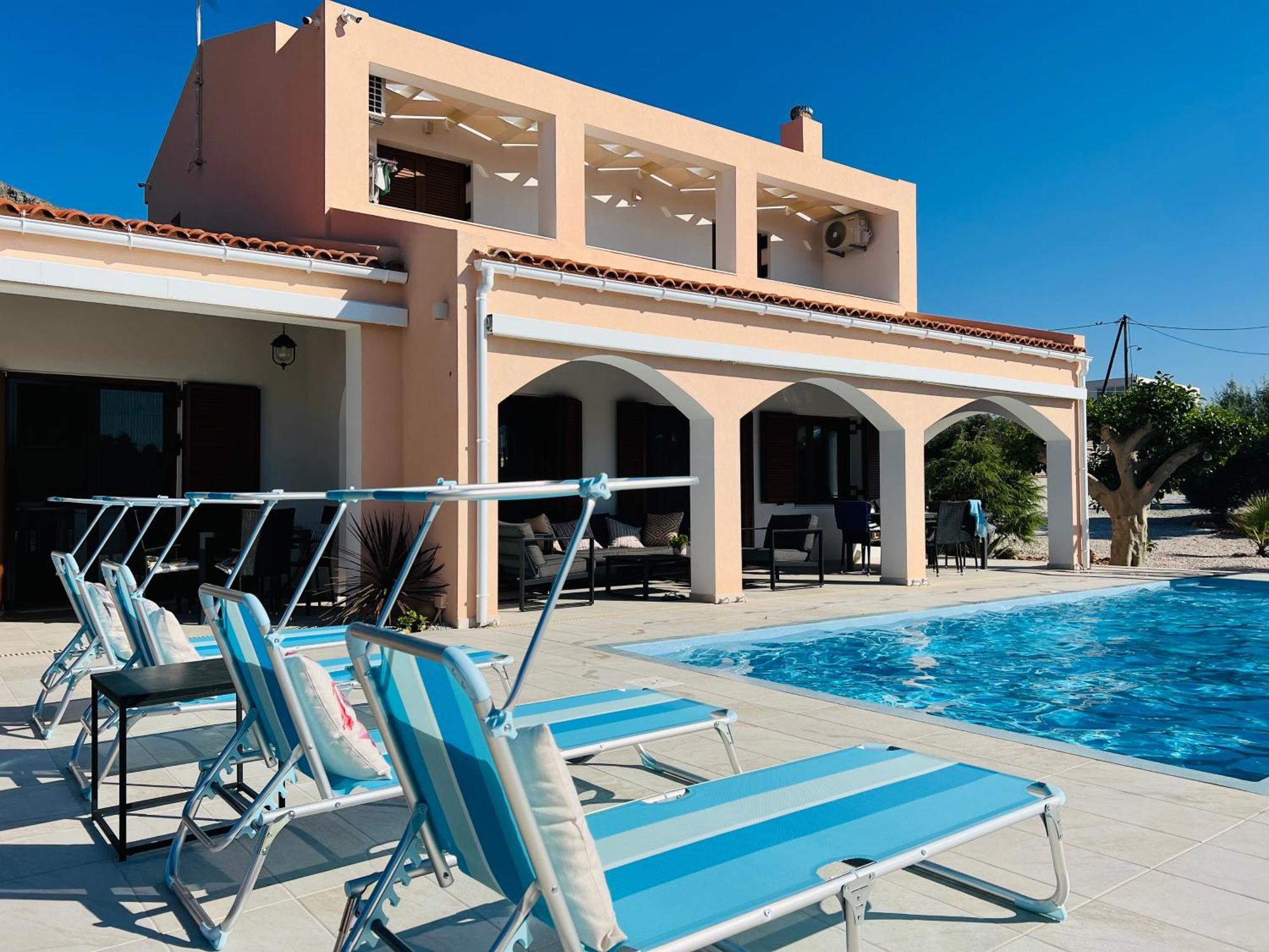 Villa Lp Kokkino Chorio エクステリア 写真