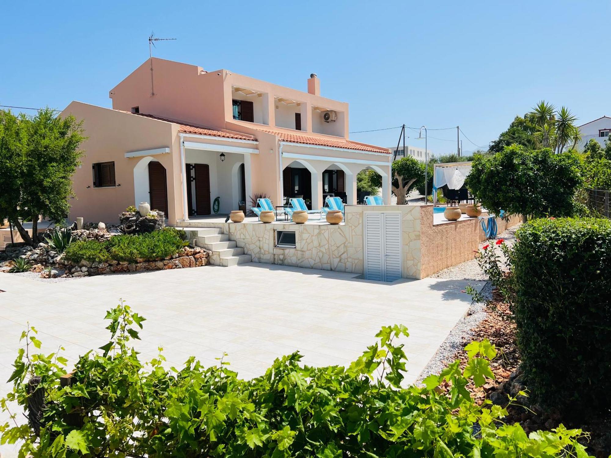 Villa Lp Kokkino Chorio エクステリア 写真